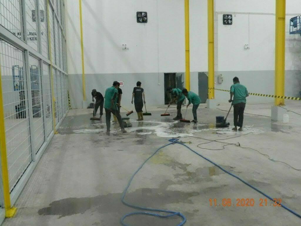 Cuci lantai gudang cuci gudang jasa general cleaning
