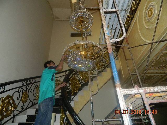 Cuci Lampu Kristal Ibu Novita Ikasari | Lady Nabila by CV. Indah Karya Bersaudara cuci lampu kristal ibu novita ikasari 59