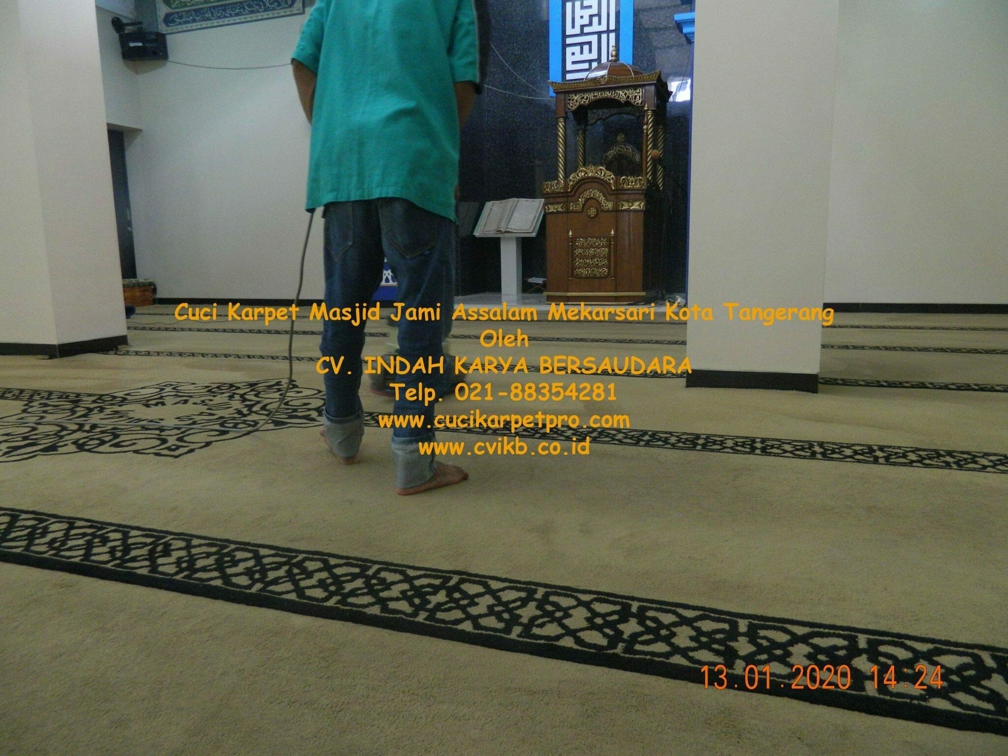 Cuci Karpet Masjid Jami Assalam Mekarsari Kota Tangerang cuci karpet masjid jami assalam mekarsari kota tangerang 38