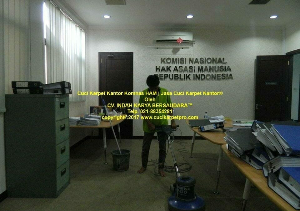 Cuci Karpet Kantor Komnas HAM | Jasa Cuci Karpet
