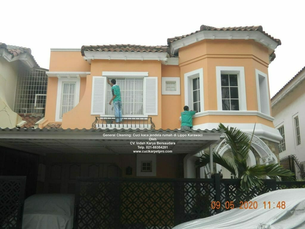 cuci kaca jendela rumah di lippo karawaci 10