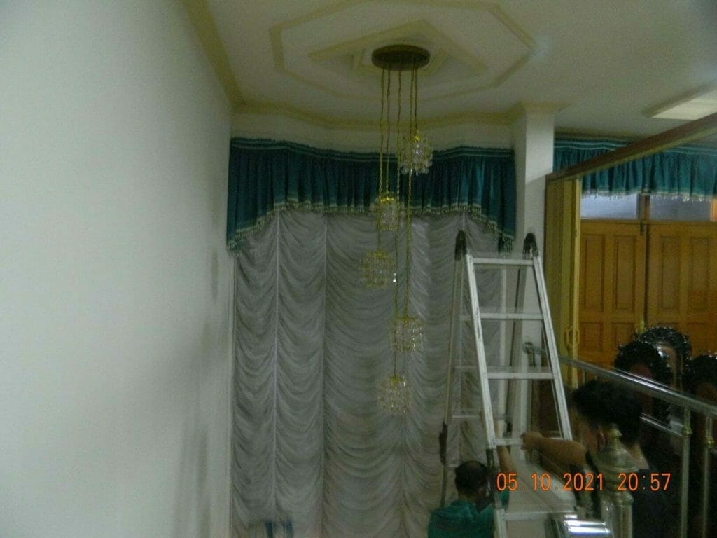 Cuci lampu kristal di Pondok Pekayon Bekasi 05/10/2021 cuci lampu kristal di pondok pekayon 28