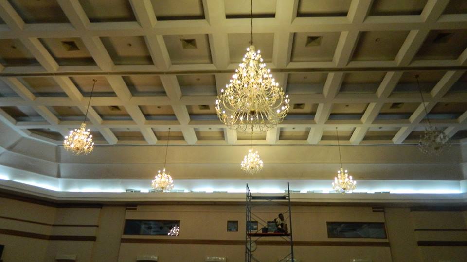 Cuci lampu kristal hari ke-5 Antam cuci lampu kristal hari ke-5 antam 14