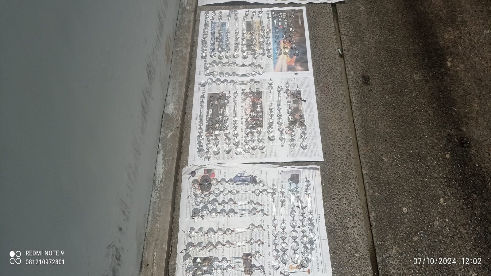 cuci lampu kristal bantar gebang 04