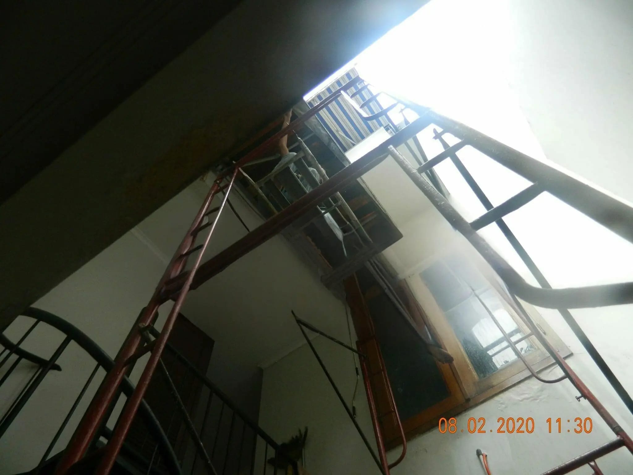 cuci kanopi awning 10