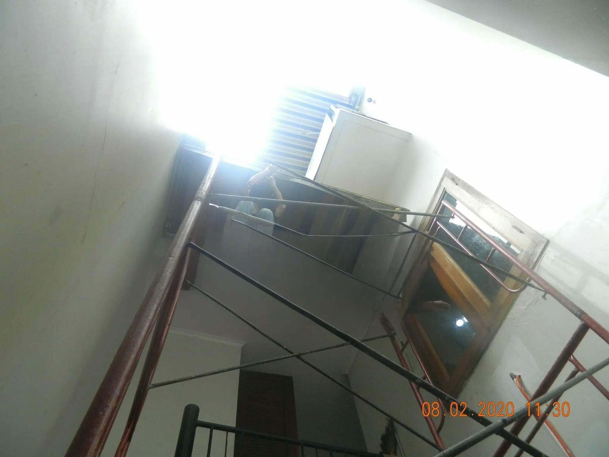 cuci kanopi awning 11