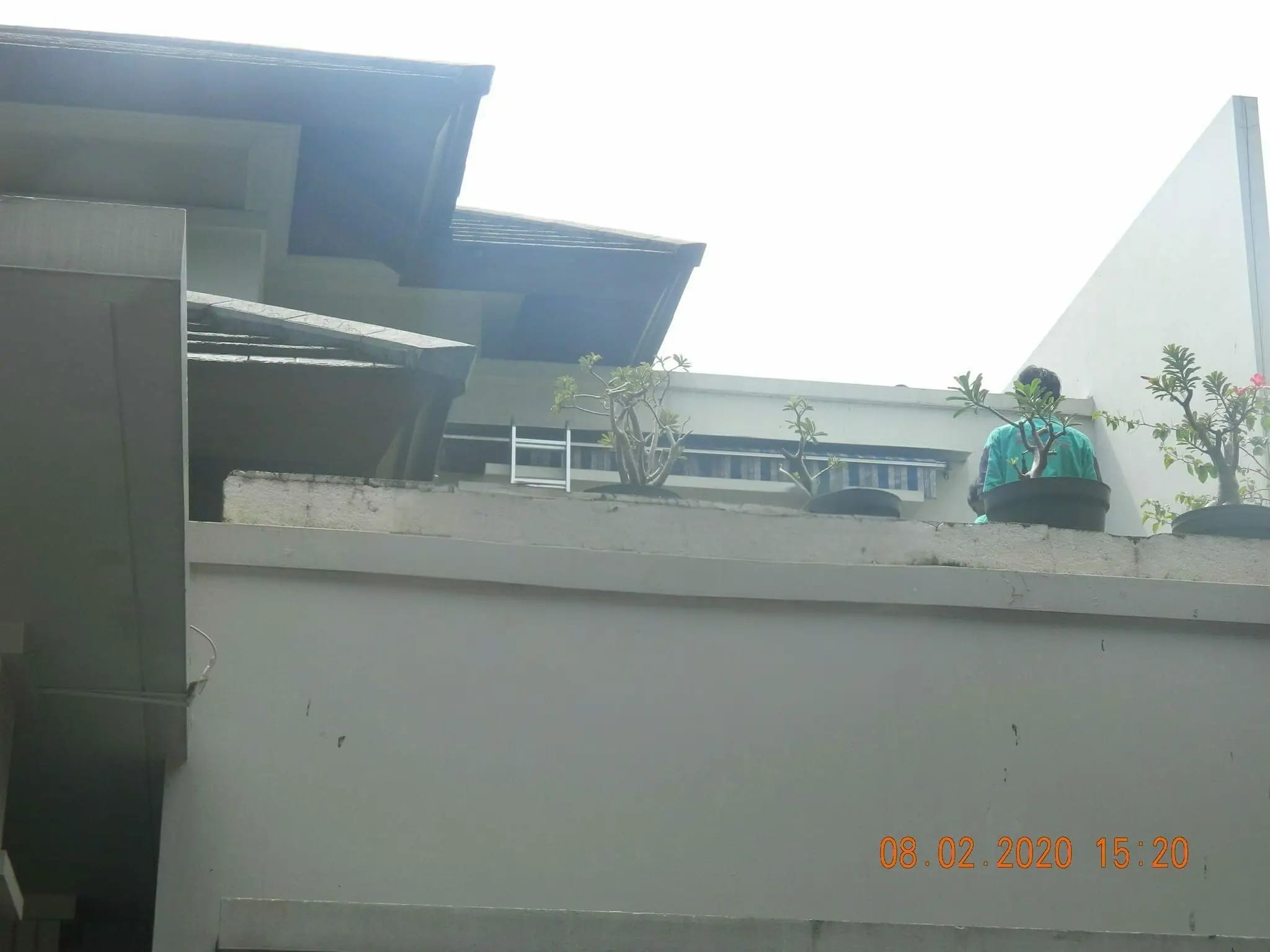 cuci kanopi awning 22