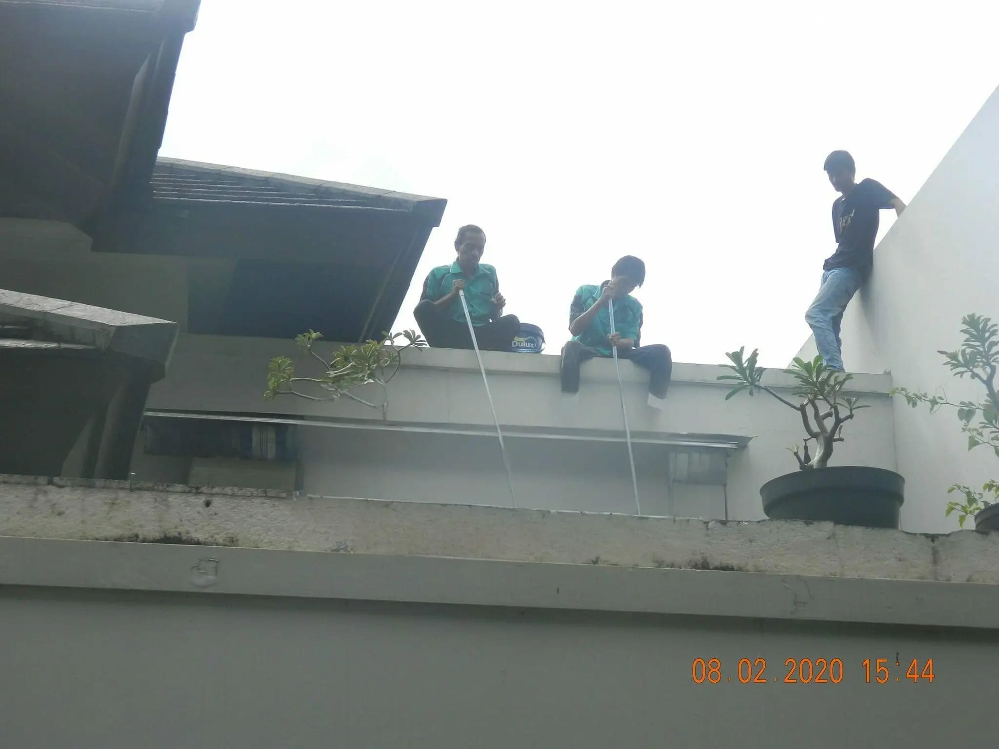 cuci kanopi awning 27