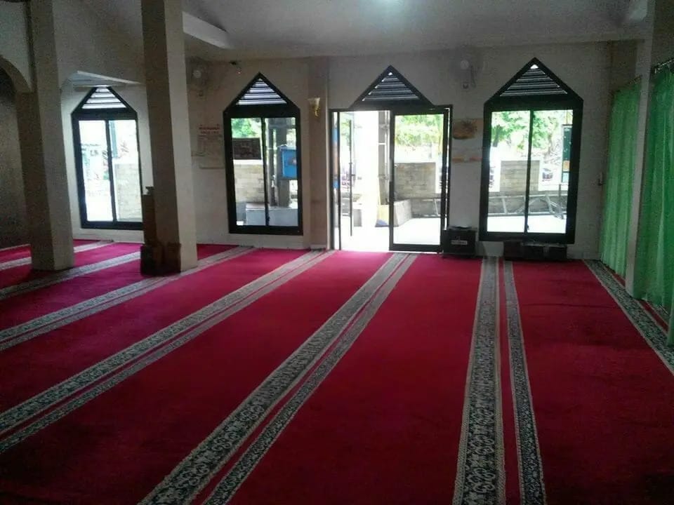 cuci karpet mesjid al furqon 06